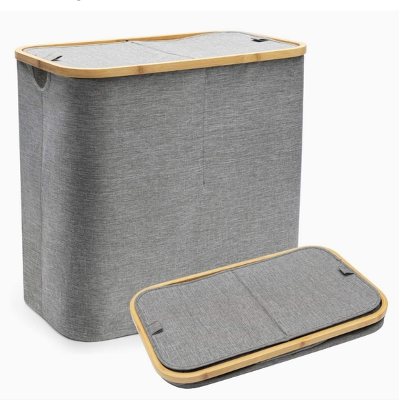 NEW Collapsible Storage or Laundry Hamper w/Lid - Picture 7 of 7